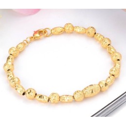 Bracelet Plaqué Or 18 Carats Pour Femme, De Réputation Fiable