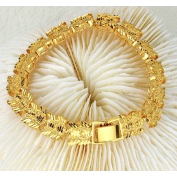 Bracelet Femme Plaqué Or 18 Carats De Haute Qualité