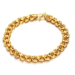 Bracelet Plaqué Or 18 Carats Pour Femme, Facile À Utiliser
