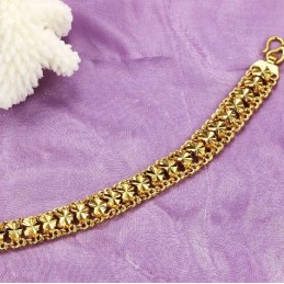 Bracelet Plaqué Or 18 Carats Pour Femme, De Qualité Stable