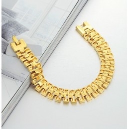Bracelet Plaqué Or 18 Carats Pour Femme, Facile À Utiliser