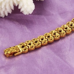Bracelet Plaqué Or 18 Carats Pour Femme, De Réputation Fiable