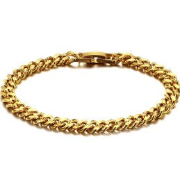 Bracelet Plaqué Or 18 Carats Pour Femme, De Qualité Fiable