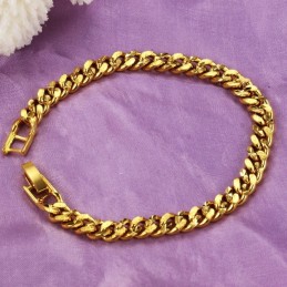 Bracelet Plaqué Or 18 Carats Pour Femme, De Qualité Fiable