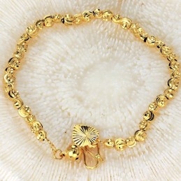 Bracelet Plaqué Or 18 Carats Pour Femme, Qualité Et Quantité Garanties