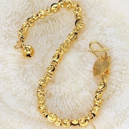 Bracelet Plaqué Or 18 Carats Pour Femme, Qualité Et Quantité Garanties