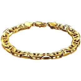 Bracelet Femme Plaqué Or 18 Carats De Haute Qualité