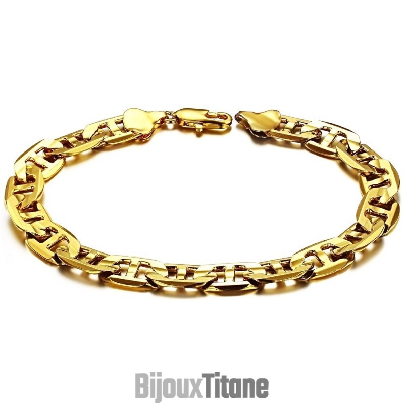 Bracelet Femme Plaqué Or 18 Carats De Haute Qualité Bracelet Femme Plaqué Or 18 Carats De Haute Qualité