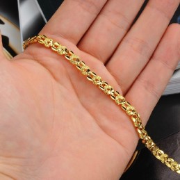 Bracelet Élégant En Plaqué Or 18 Carats Pour Femme, Qualité Et Quantité Garanties