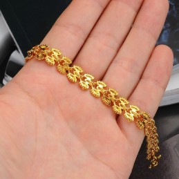 Bracelet Plaqué Or 18 Carats Pour Femme, Facile À Utiliser