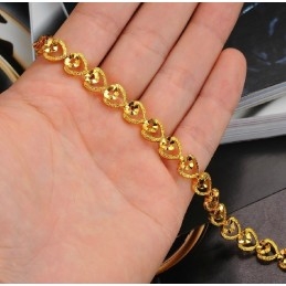 Bracelet Femme Plaqué Or 18 Carats De Haute Qualité
