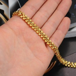 Bracelet Femme Plaqué Or 18 Carats, Grande Variété