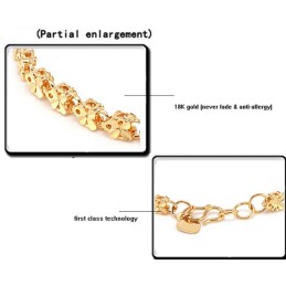 Bracelet Papillon Plaqué Or 18 Carats Pour Femme, De Réputation Fiable