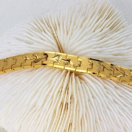 Bracelet Élégant Plaqué Or 18 Carats Pour Femme, Vendu Dans Le Monde Entier
