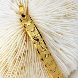 Bracelet Élégant Plaqué Or 18 Carats Pour Femme, Vendu Dans Le Monde Entier