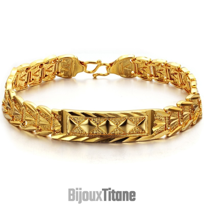 Bracelet Classique Pour Femme Plaqué Or 18 Carats, Qualité Et Quantité Garanties Bracelet Classique Pour Femme Plaqué Or 18 Carats, Qualité Et Quantité Garanties