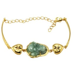 Bracelet Plaqué Or 18 Carats Pour Femme, Entièrement Conforme Aux Spécifications