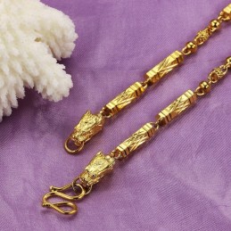 Collier Plaqué Or 18 Carats Pour Femme, Qualité Et Quantité Garanties
