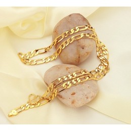 Collier Plaqué Or 18 Carats Pour Homme, Avec Pendentif En Forme De O, Fiable Et Performant