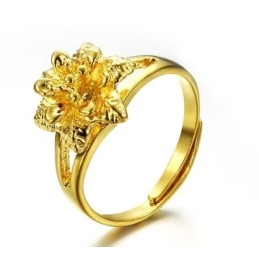 Bague Classique Plaquée Or 18 Carats Pour Femme, Grande Variété
