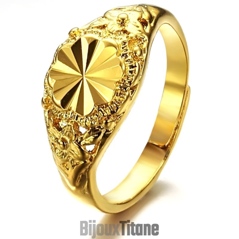 Bague Classique Pour Femme En Plaqué Or 18 Carats, Qualité Et Quantité Garanties Bague Classique Pour Femme En Plaqué Or 18 Carats, Qualité Et Quantité Garanties