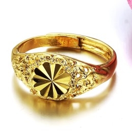Bague Classique Pour Femme En Plaqué Or 18 Carats, Qualité Et Quantité Garanties