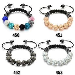 Bracelet En Cristal En Forme De Boule Pour Femme De Qualité Supérieure