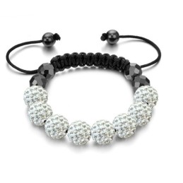 Bracelet En Cristal En Forme De Boule Pour Femme De Qualité Supérieure