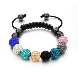 Bracelet En Cristal En Forme De Boule Pour Femme De Qualité Supérieure
