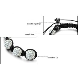 Bracelet En Cristal En Forme De Boule Pour Femme, Qualité Et Quantité Garanties