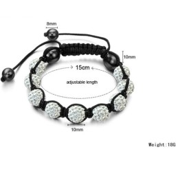 Bracelet En Cristal En Forme De Boule Pour Femme, Qualité Et Quantité Garanties