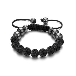 Bracelet Boule En Cristal Pour Femme, Complet Avec Spécifications