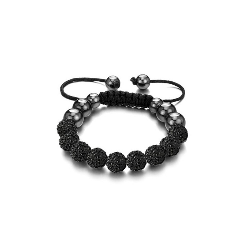 Bracelet Boule En Cristal Pour Femme, Complet Avec Spécifications