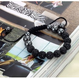 Bracelet Boule En Cristal Pour Femme, Complet Avec Spécifications