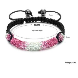 Bracelet En Cristal De Haute Qualité En Forme De Boule Pour Femme