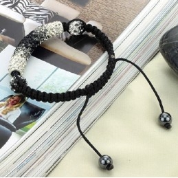 Bracelet Boule En Cristal Pour Femme, Complet Avec Spécifications