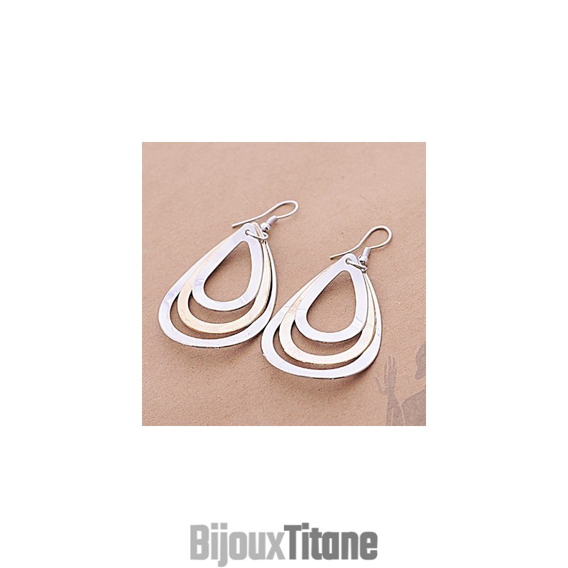 Boucles D'Oreilles En Titane Boucles D'Oreilles En Titane