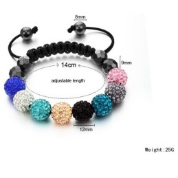 Bracelet En Cristal En Forme De Boule Pour Femme, Performance Fiable