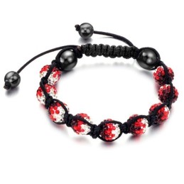 Bracelet En Cristal En Forme De Boule Pour Femme D'Excellente Qualité