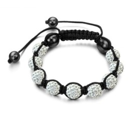 Bracelet En Cristal En Forme De Boule Pour Femme D'Excellente Qualité