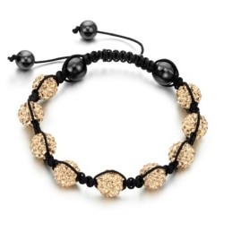 Bracelet En Cristal En Forme De Boule Pour Femme, Facile À Utiliser