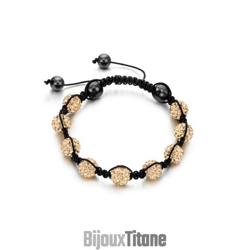 Bracelet En Cristal En Forme De Boule Pour Femme, Facile À Utiliser Bracelet En Cristal En Forme De Boule Pour Femme, Facile À Utiliser