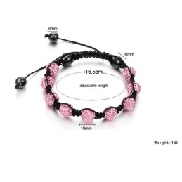 Bracelet En Cristal En Forme De Boule Pour Femme, Facile À Utiliser
