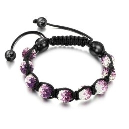 Bracelet En Cristal De Haute Qualité En Forme De Boule Pour Femme