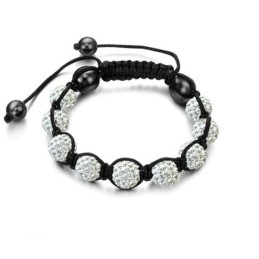 Bracelet En Cristal De Haute Qualité En Forme De Boule Pour Femme