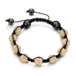 Bracelet En Cristal En Forme De Boule Pour Femme, De Qualité Stable