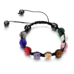 Bracelet En Cristal En Forme De Boule Pour Femme, De Qualité Stable