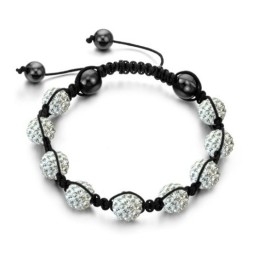 Bracelet En Cristal En Forme De Boule Pour Femme, De Qualité Stable