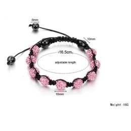 Bracelet En Cristal En Forme De Boule Pour Femme, De Qualité Stable