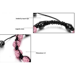 Bracelet En Cristal En Forme De Boule Pour Femme, Vendu Dans Le Monde Entier